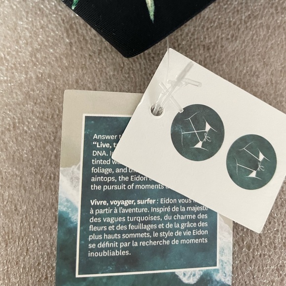 Eidon String Triangle Bikini Madison Floral Print Top D Cup - Picture 4 of 8